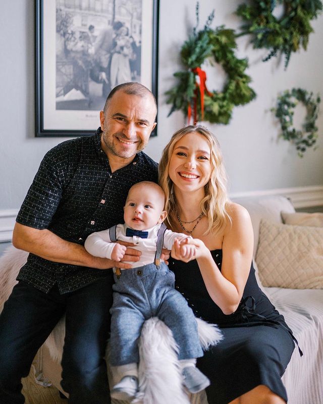 15 декабря сыну Виктору и Кате Михасику исполнилось полгода. Фото: Instagram.com/repyahovakate/