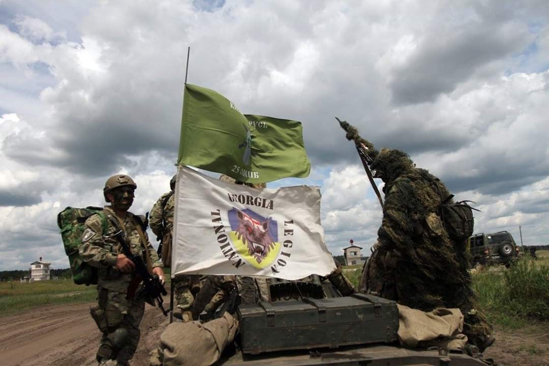 Грузинський національний легіон бореться за Україну ще з 2014 року. Фото: facebook.com/GeorgianNationalLegion