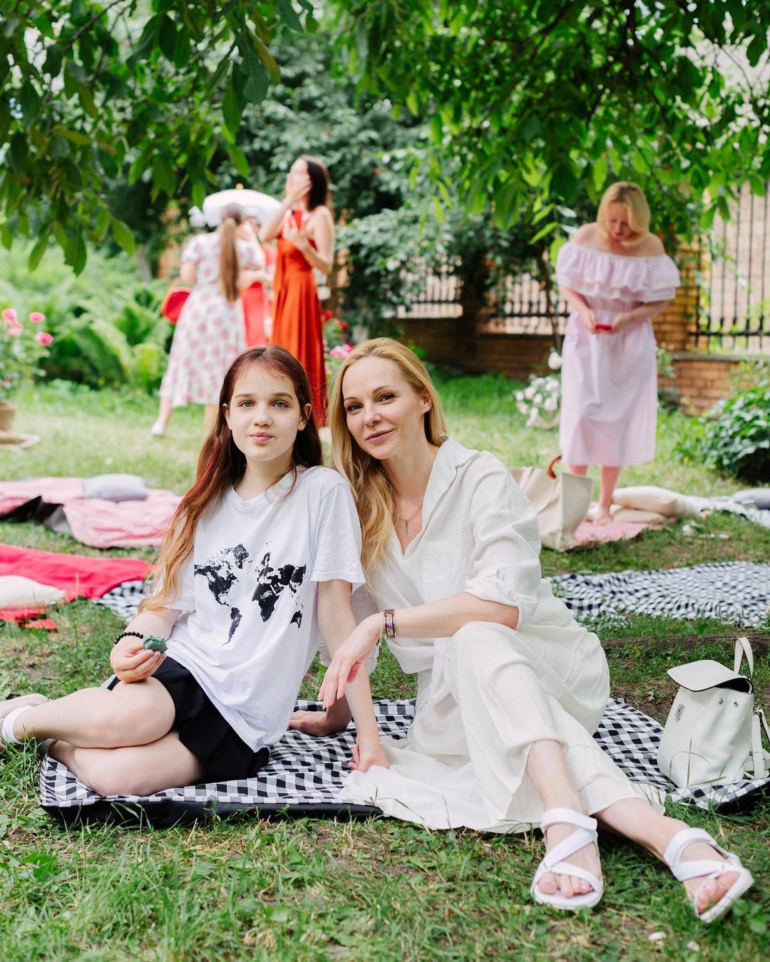 З донькою Поліною. Фото: Instagram.com/dasha.tregubova/