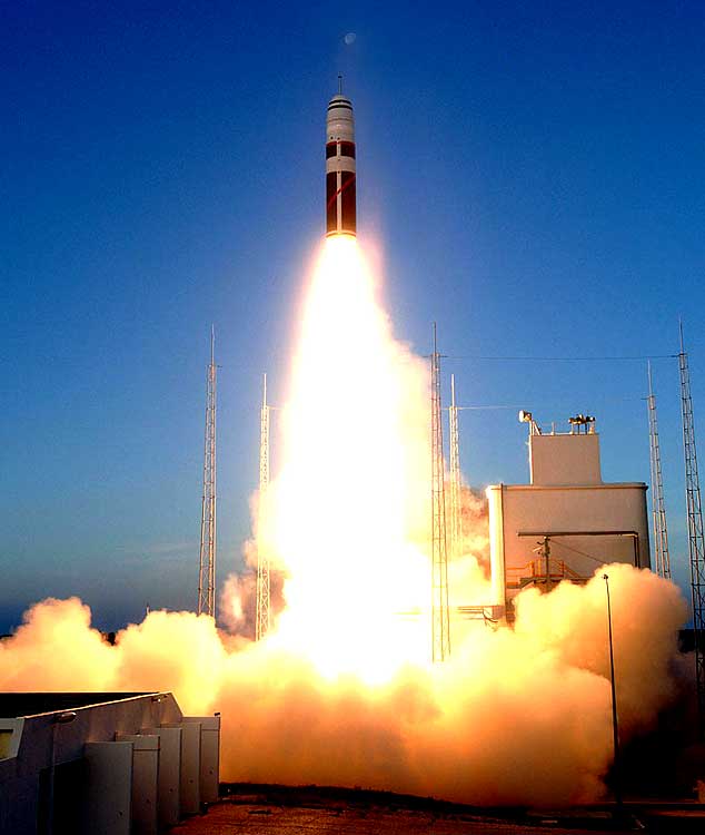 Нова французька ракета М51 важить 52 тонни. Фото: missilery.info