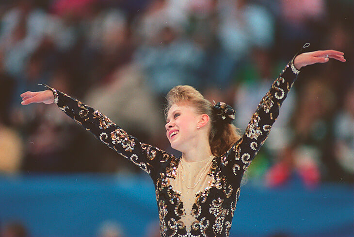 Оксана Баюл принесла Україні першу золоту медаль на ОІ. Фото: Olympic.com
