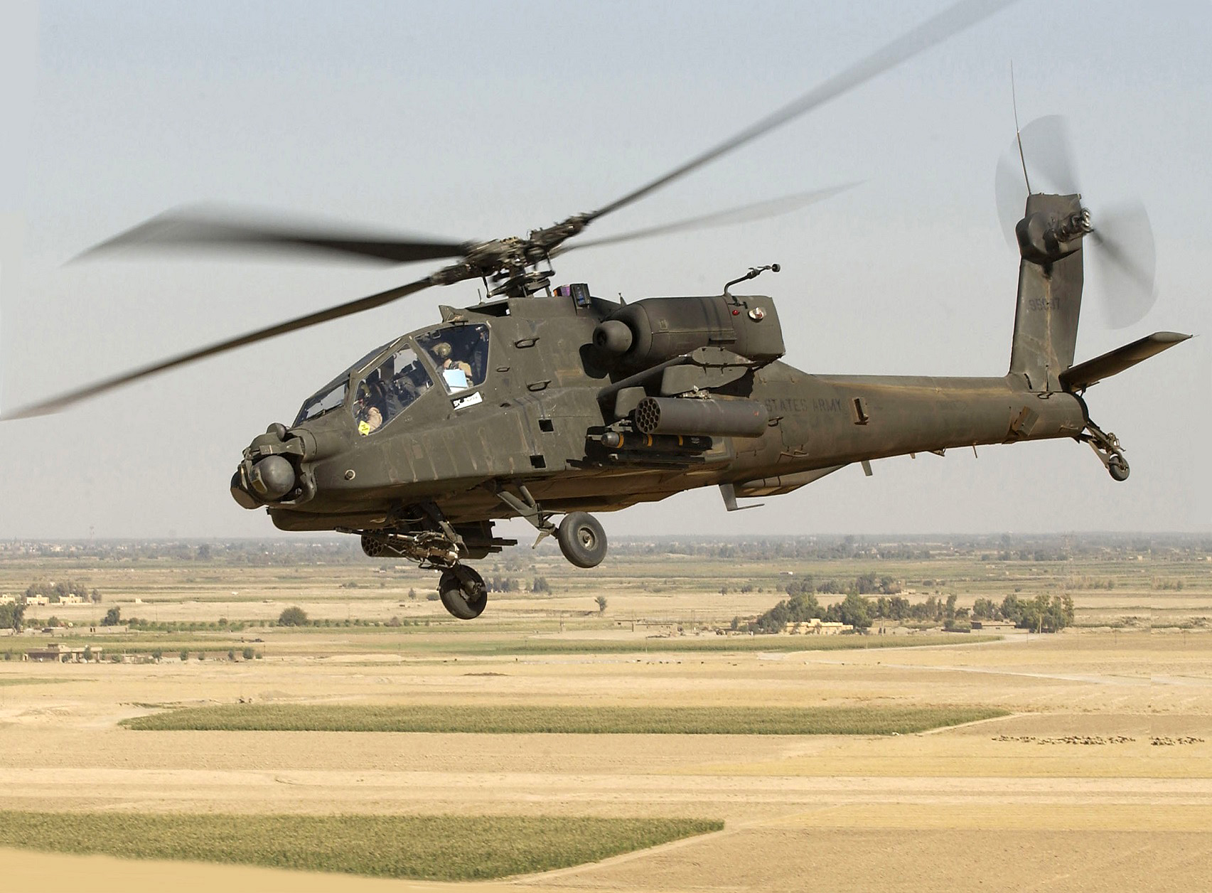Гелікоптер AH-64 Apache. Фото: commons.wikimedia.org