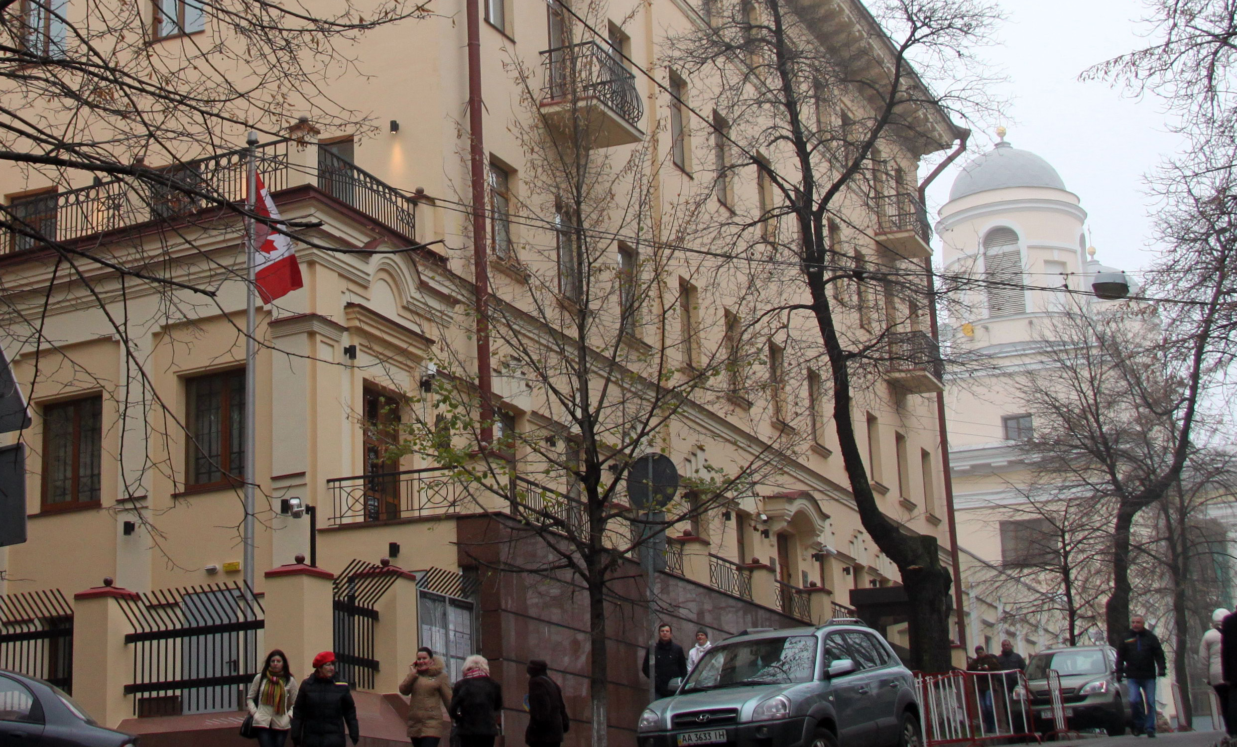 Посольство Канади у Києві. Фото: Wadco2//commons.wikimedia.org/