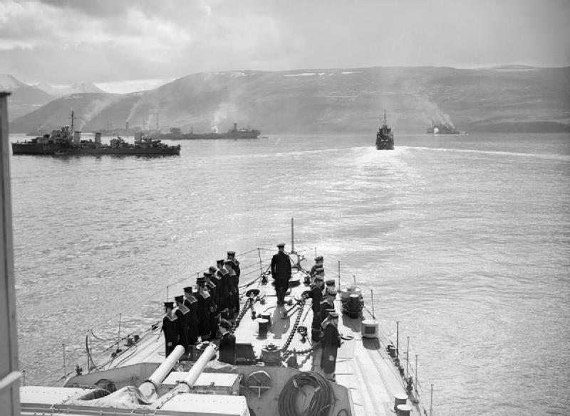 PQ17 У ході перекидання конвою PQ17 союзники втратили 22 кораблі з бойовою технікою. Фото: З колекції Imperial War Museums, commons.wikimedia.org