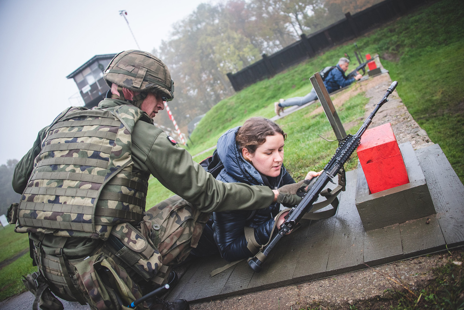 У Польщі також агітують цивільних навчатись військової справи на тренінгах. Фото: twitter.com/MON_GOV_PL