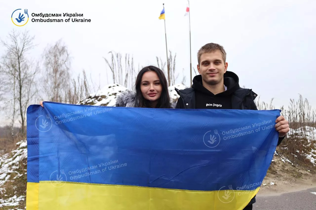 В конце ноября в Украину вернули 18-летнего Богдана Ермохина. Фото: t.me/ermaka2022