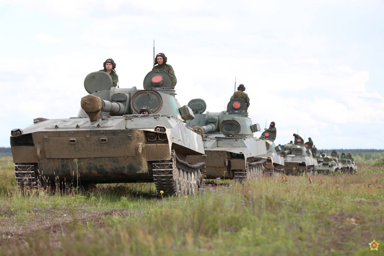 Военные учения на границе Беларуси – пока только учения. Вероятно, такими и останутся. Фото: Руслан Гук, «Ваяр»/ t.me/modmilby