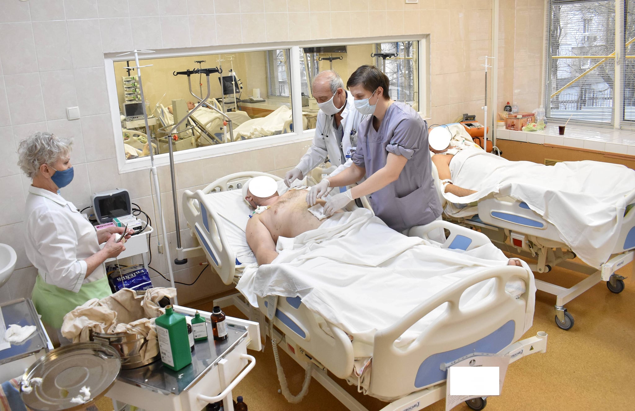 В больнице Мечникова раненных на войне спасают с 2014 года. Фото: facebook.com/rsa010963