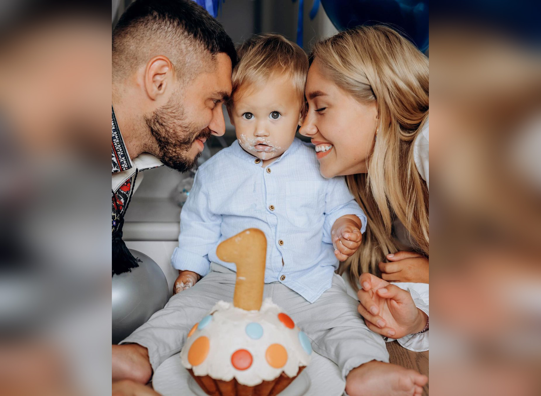 Никита Добрынин и Даша Квиткова отмечают день рождения сына. Фото: Instagram.com/nikitadobrynin/
