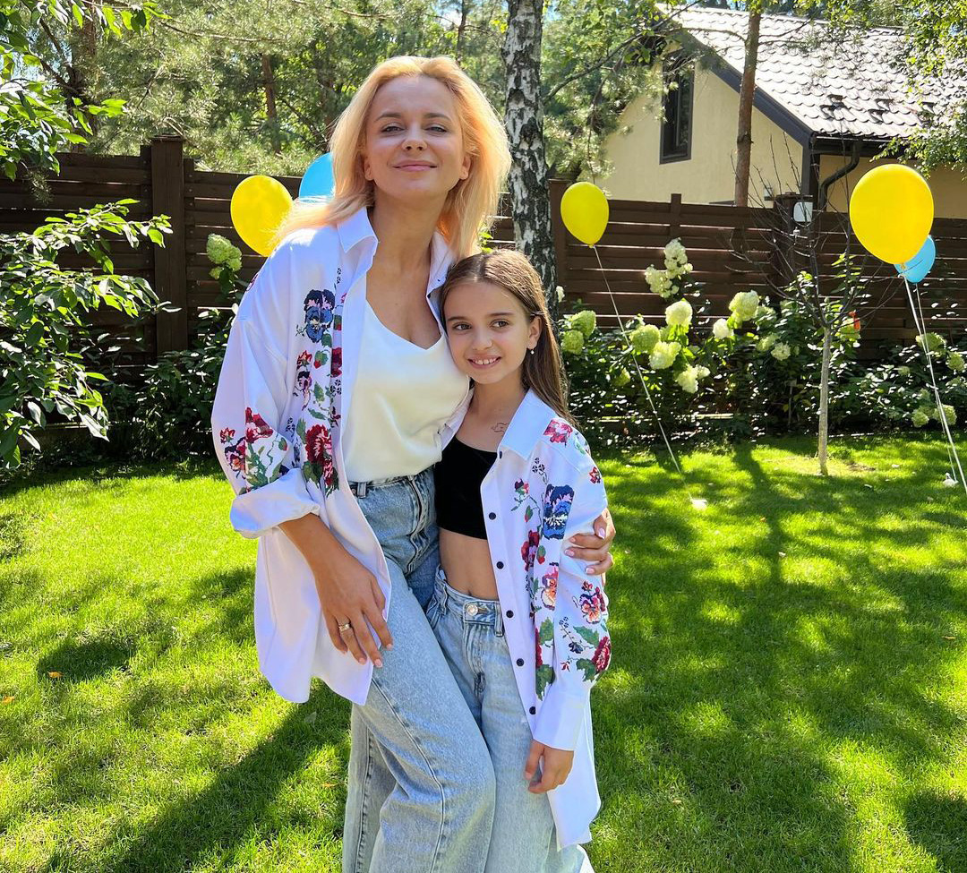 Дочь Лилии Ребрик в свои 10 лет уже активно снимается в кино. Фото: Instagram.com/liliia.rebrik/