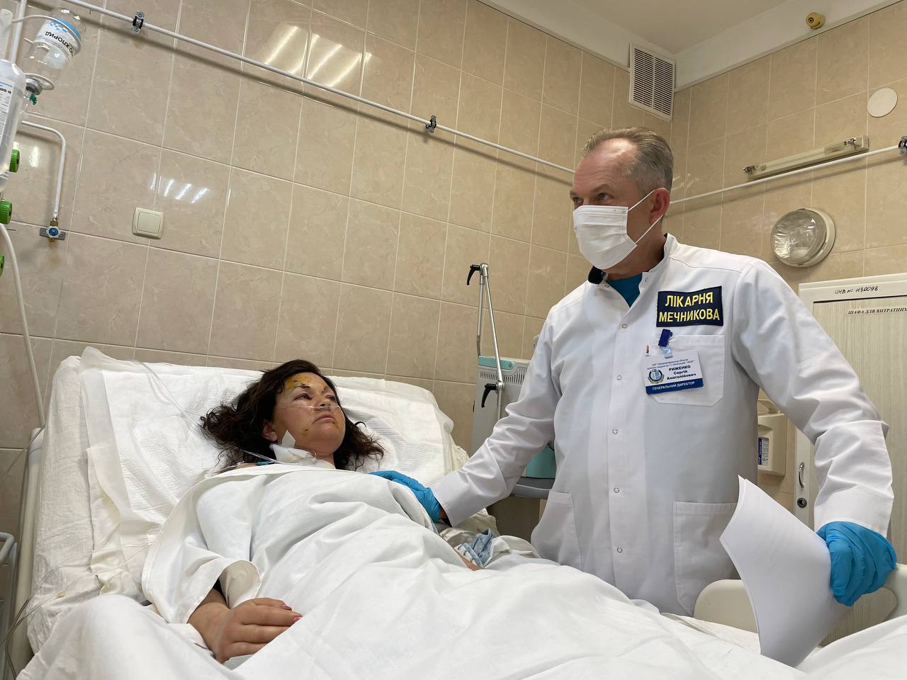 Після поранення Лариса Борисенко перенесла кілька операцій. Фото:facebook.com/rsa010963