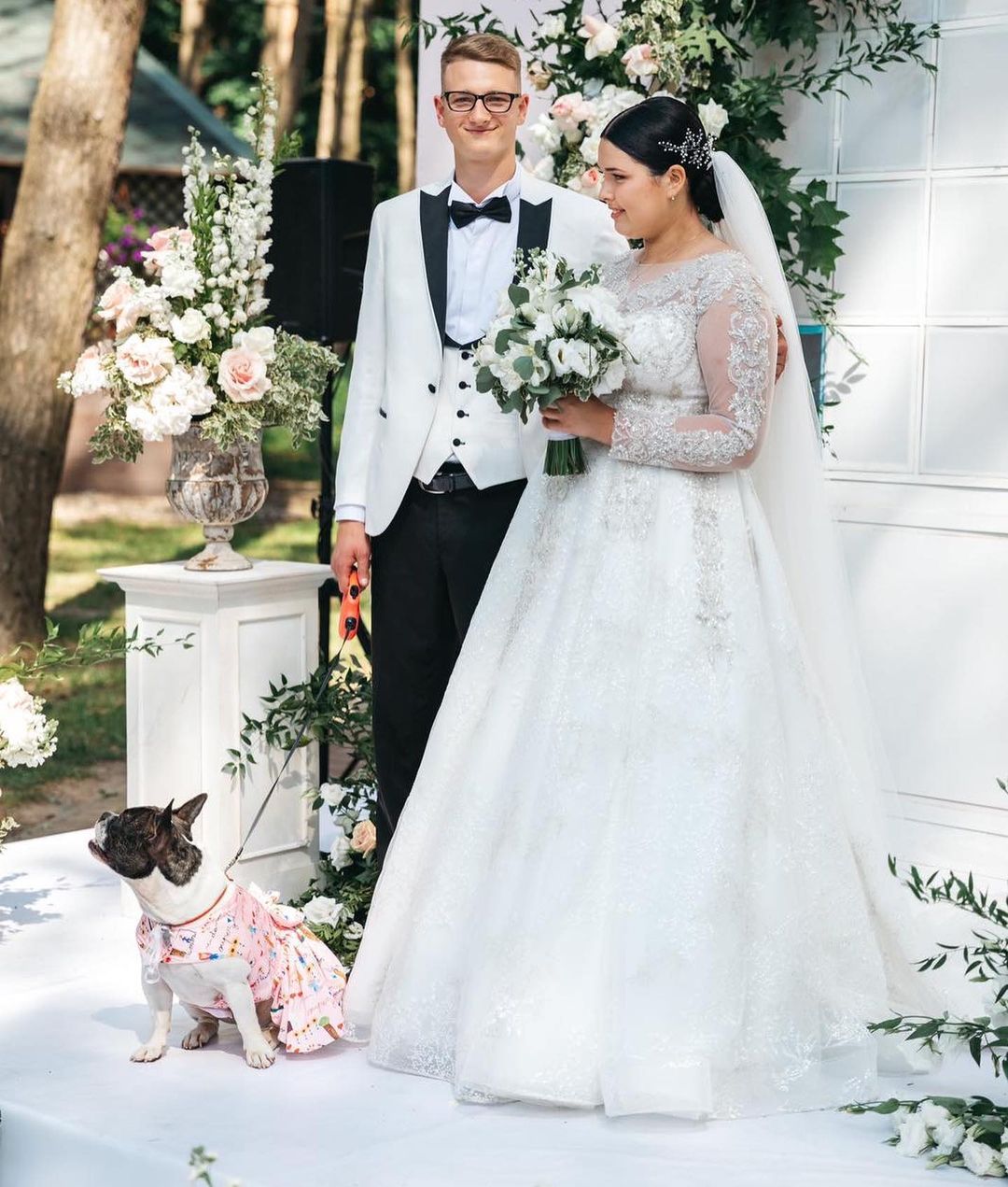 На весіллі господарів мають бути ошатними і домашні улюбленці. Фото: instagram.com/animal_klay