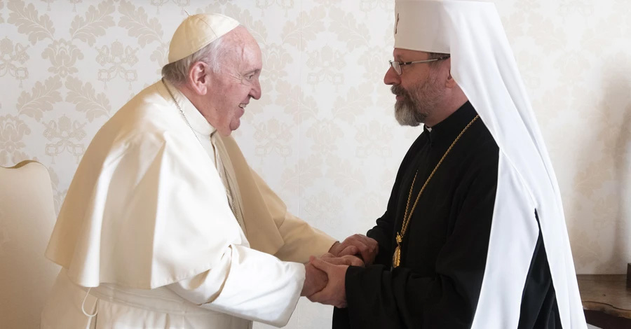 Є надія, що Папа Римський дослухається до глави УГКЦ Блаженнішого Святослава. Фото: ugcc.ua