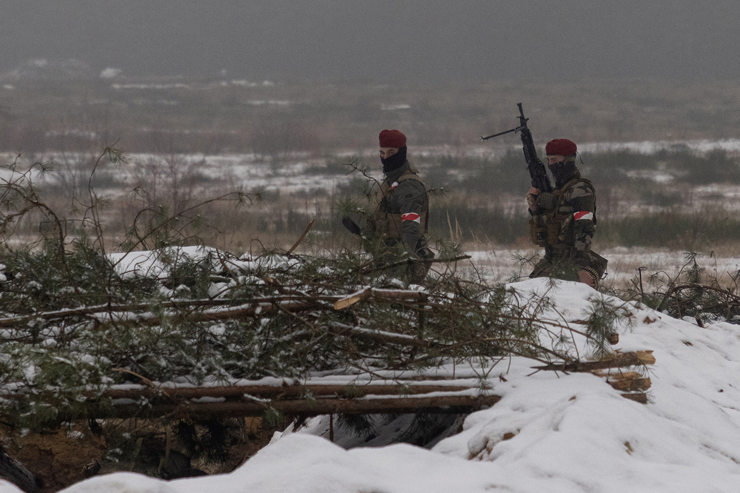 Поляки уже сейчас готовы к защите своих границ. Фото: REUTERS