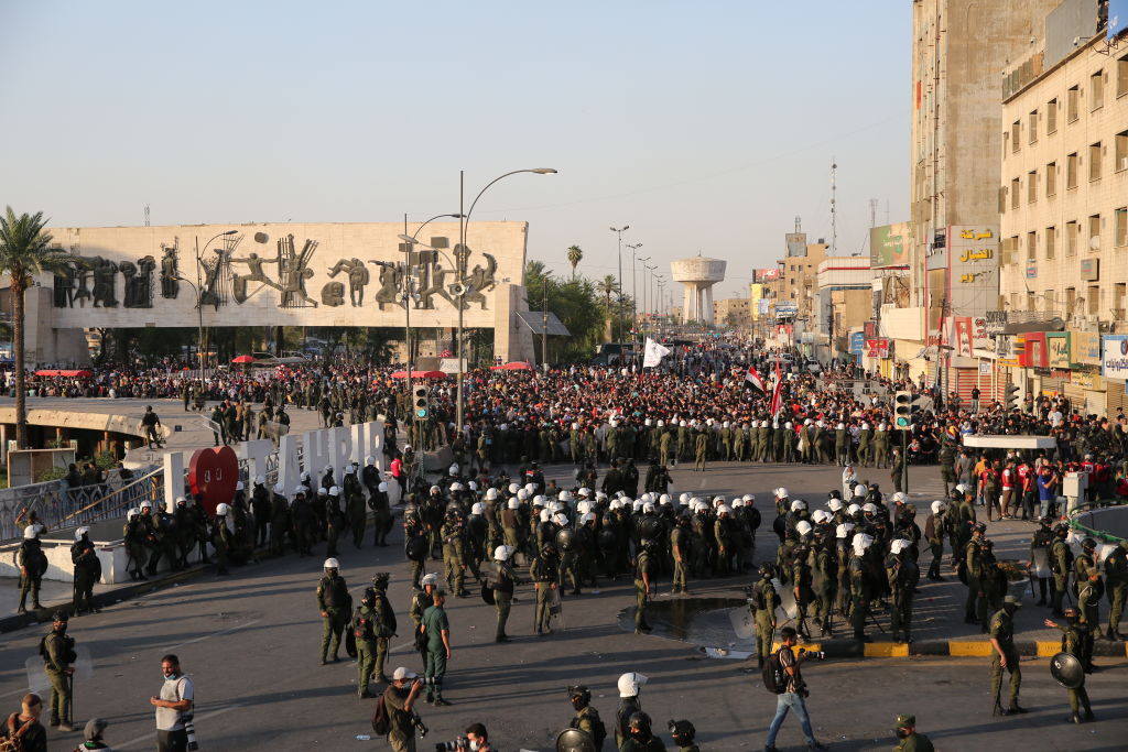 Протесты в Иране. Фото: Taha Hussein Ali/Getty Images
