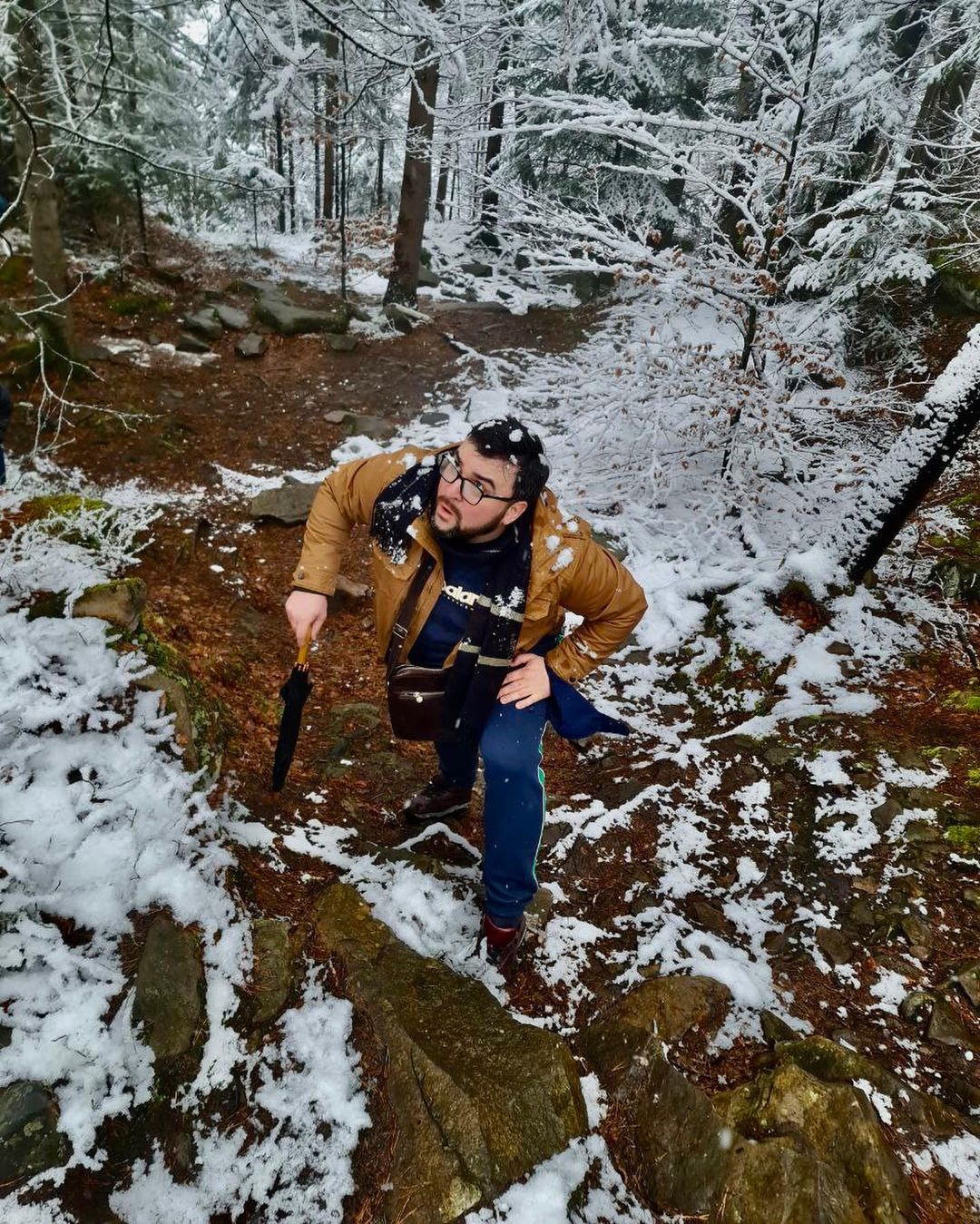 Руслан Сенічкін кайфує від осені і дуже чекає на зиму. Фото: Instagram.com/ruslan_senichkin/