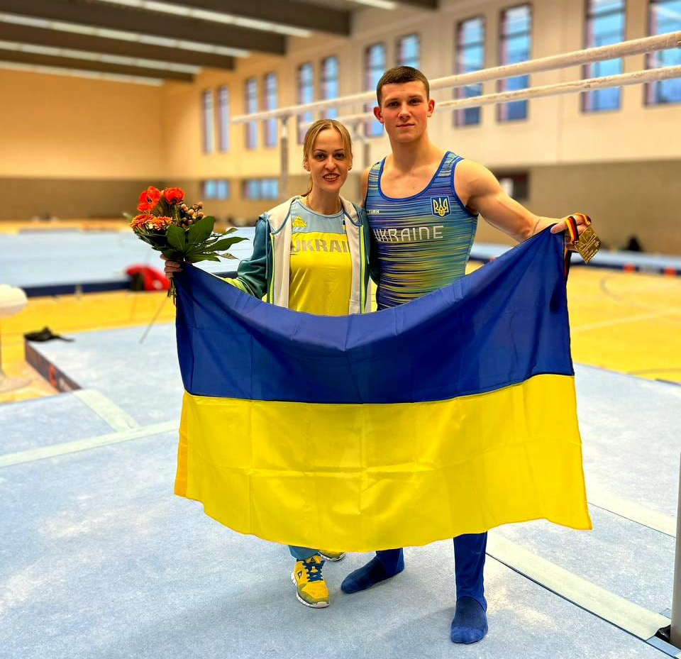 Каждую победу Илья посвящает Украине. Фото: facebook.com/irinandk