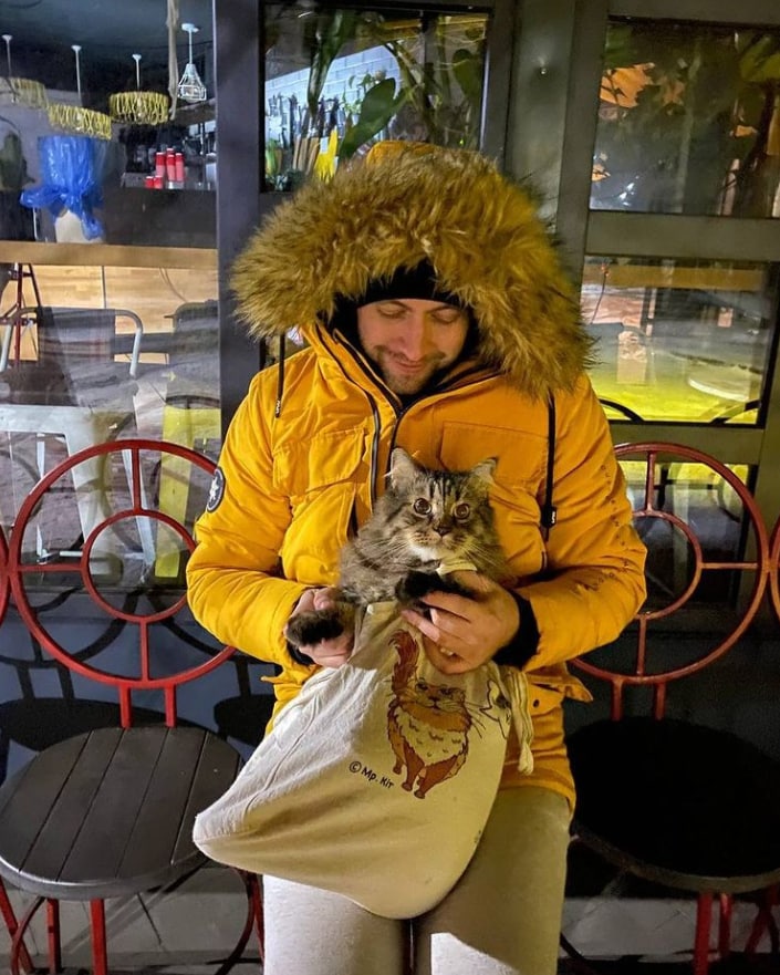 Хозяин кота Сергей верит в то, что найдет своего питомца живым и невредимым. Фото: https://www.instagram.com/kiit.shop/