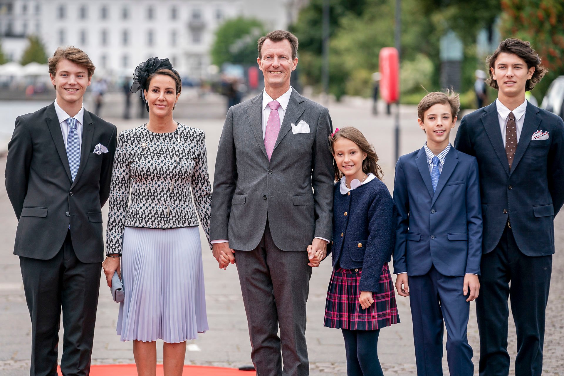 Принц Иоахим с детьми и женой. Фото: Getty Images