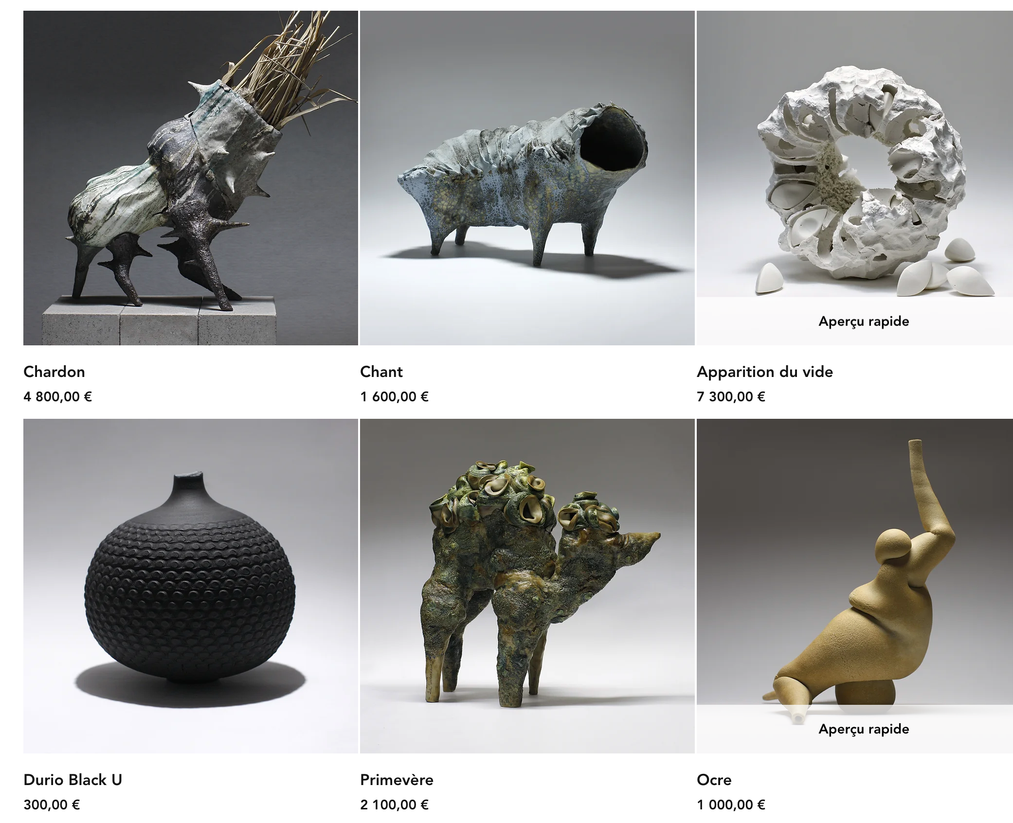 Скульптуры Елизаветы Портновой. Фото: lazaert.com