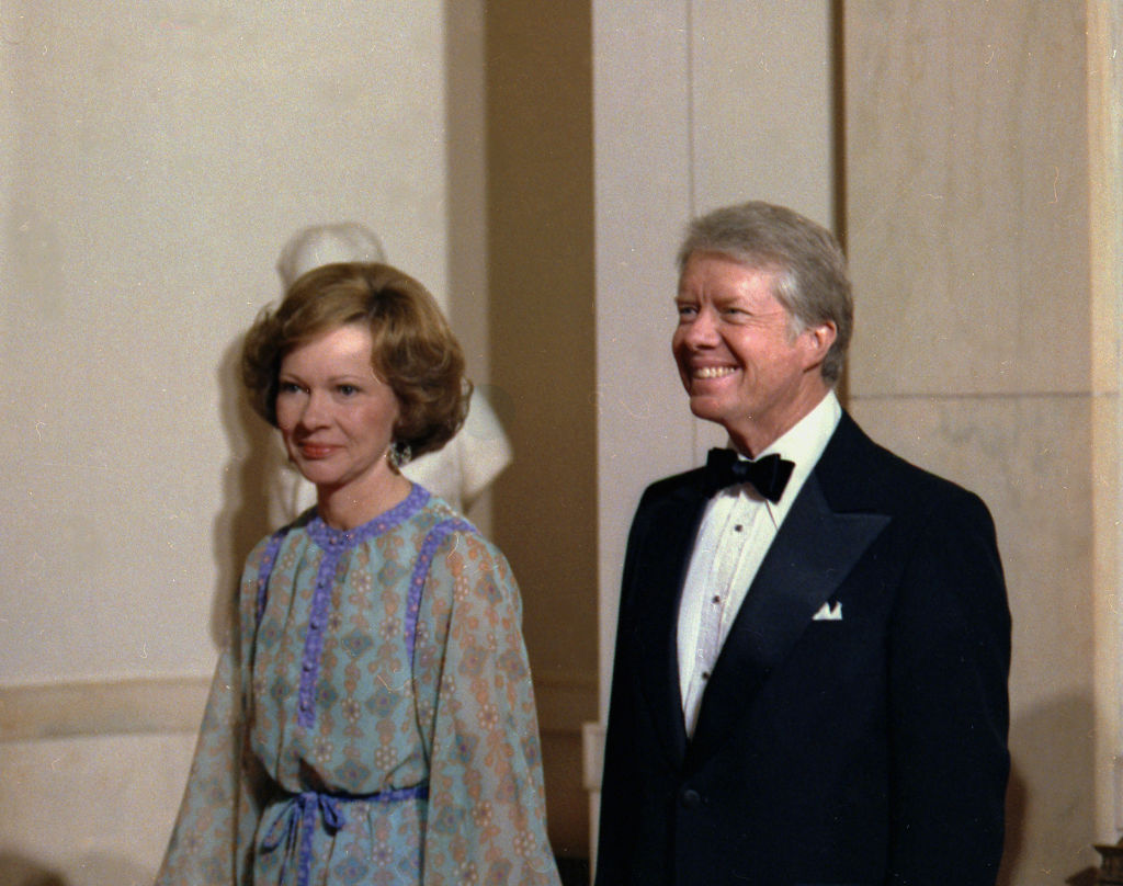 Подружжя Картерів під час президентської каденції у 1978 році. Фото: Getty Images