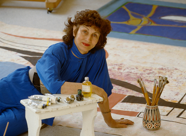 Франсуаза Жильо в своей парижской студии. Фото: Getty Images
