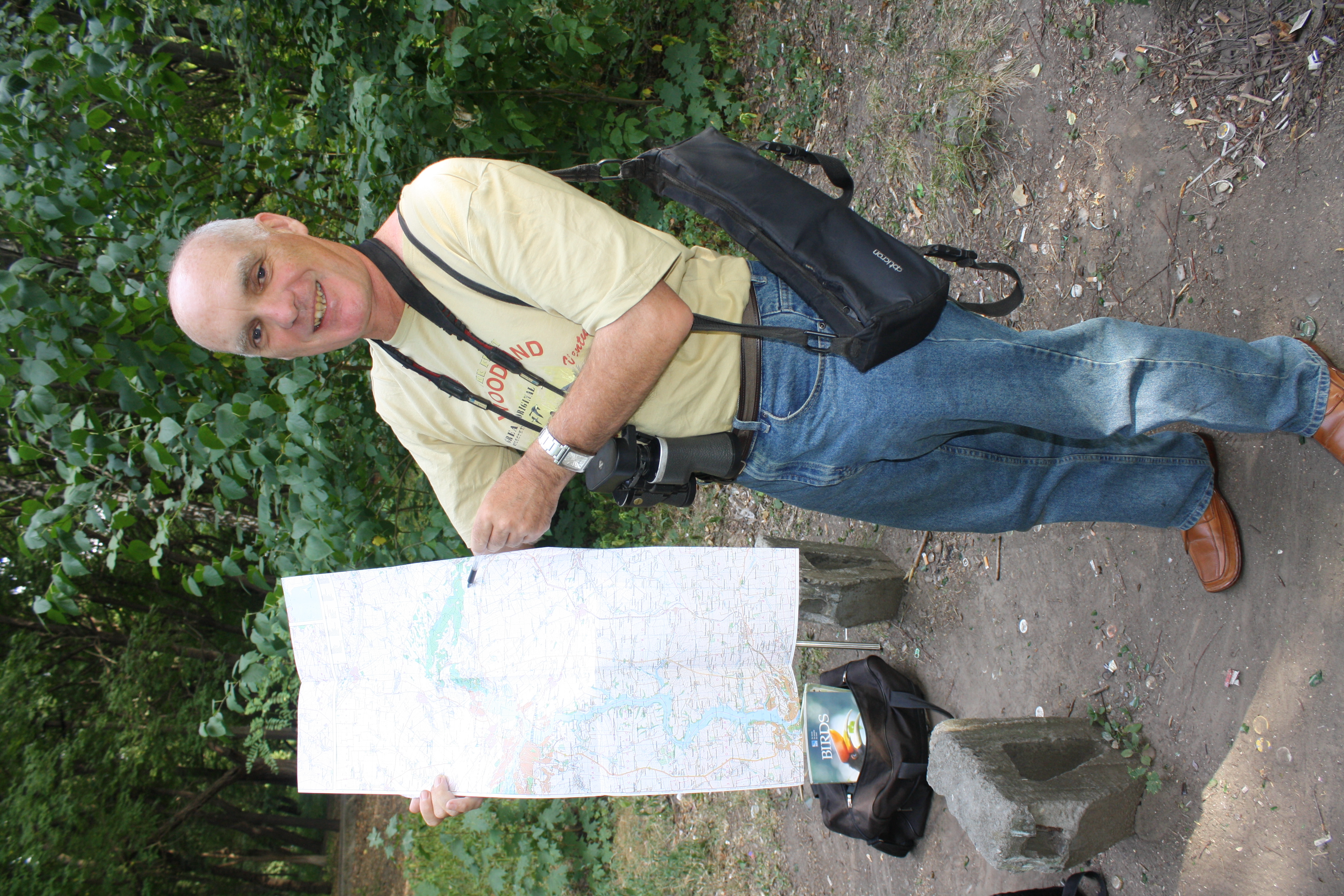 Пол мечтает издать путеводитель по птичьим местам Украины. Фото: личный архив
