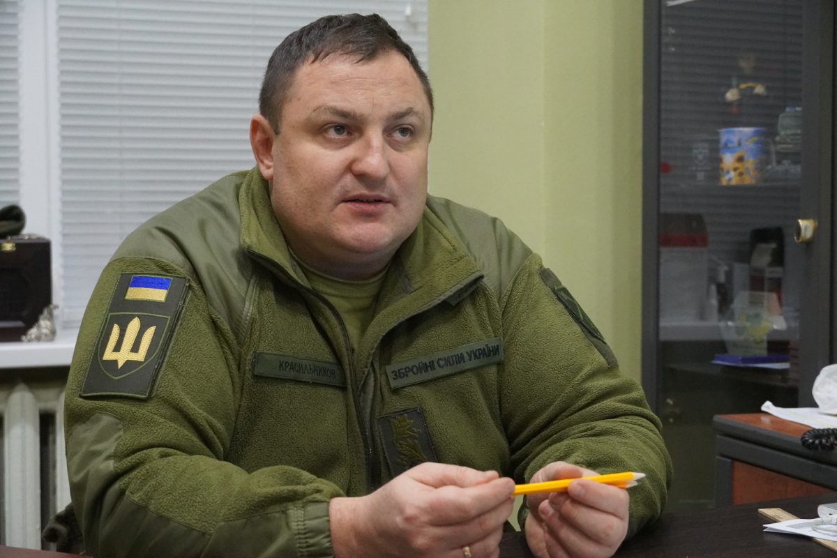 Дмитрий Красильников. Фото: armyinform.com.ua