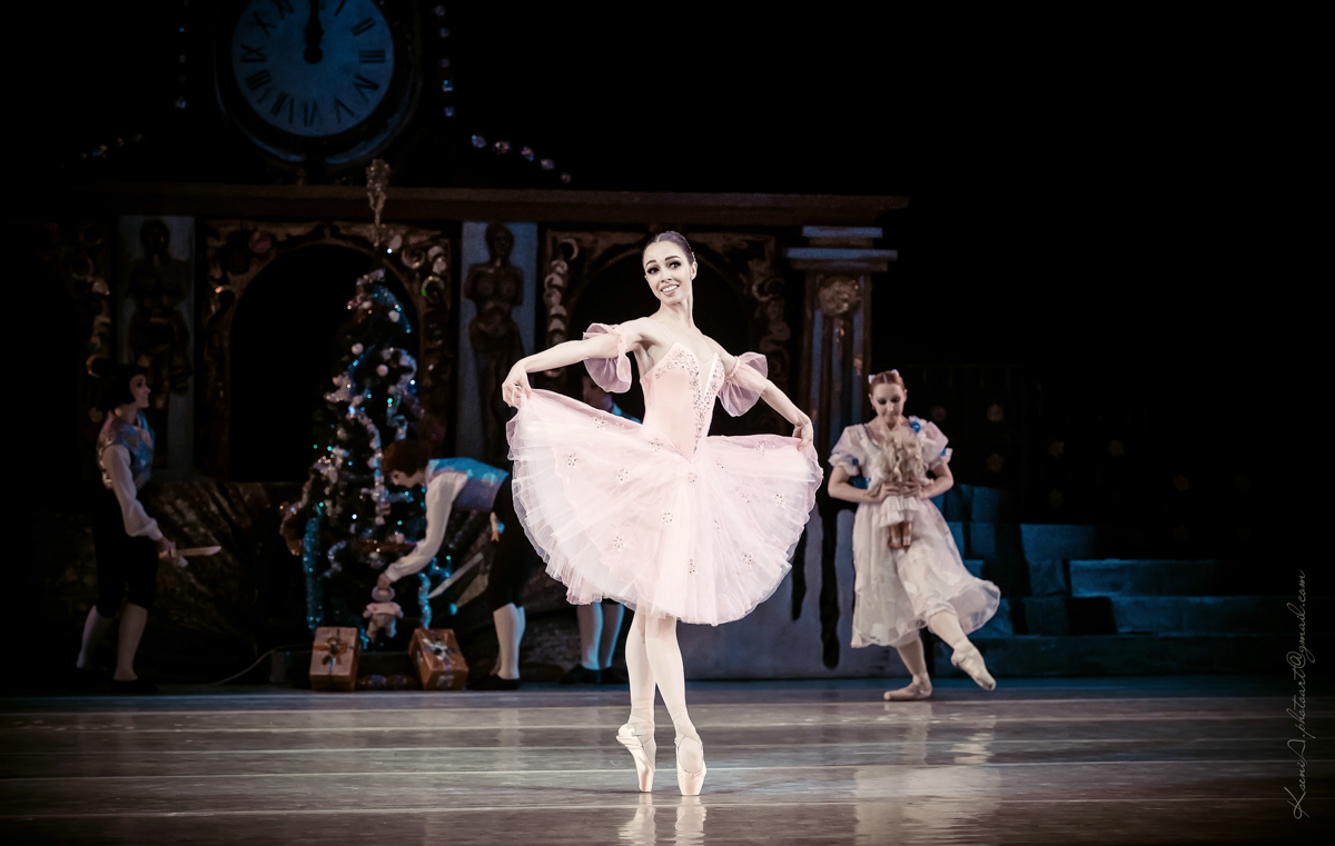 З 25 по 31 грудня Катя танцює для нас у Жовтневому палаці та національній опері. Фото: Прес-служба Катерини Кухар