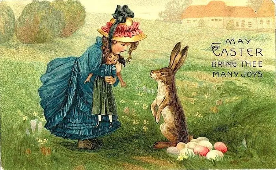 Великодній кролик - обов'язковий атрибут свята. Джерело:curiousrambler.com