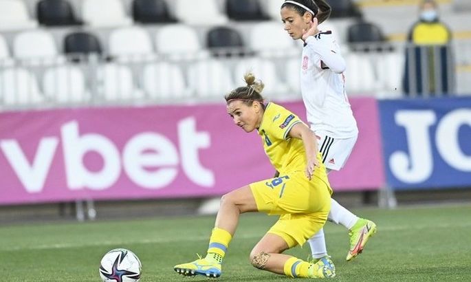 Женская футбольная сборная уступила Испании 0:6 в отборе на ЧМ-2023 фото 1