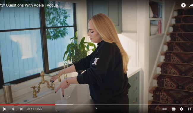 Кадр из видео Vogue.