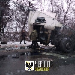 Жертвами аварии стали 10 человек Фото: facebook.com/ChernihivOperative/