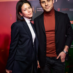 Актер Артур Логай с женой Евгенией Фото: пресс-служба FILM.UA