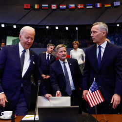 Президент США Джо Байден и генсек НАТО Йенс Столтенберг. Фото: REUTERS