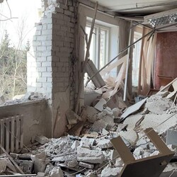 Разрушенный детский сад. Фото: t.me/luhanskaVTSA/994