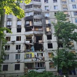 Обстріли Харкова та області 21 червня. Фото: ДСНС