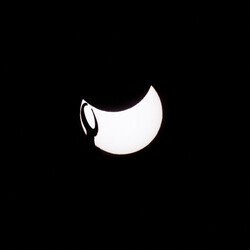 Часткове сонячне затемнення 25 жовтня у Стамбулі (Туреччина). Фото: REUTERS/Umit Bektas