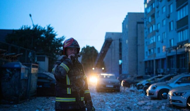 Атака на Київ 30 травня. Фото: t.me/dsns_telegram