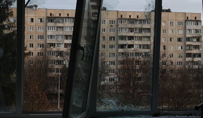 Ракетный удар по Львову 15 февраля. Фото: t.me/andriysadovyi