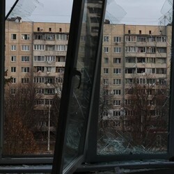 Ракетный удар по Львову 15 февраля. Фото: t.me/andriysadovyi