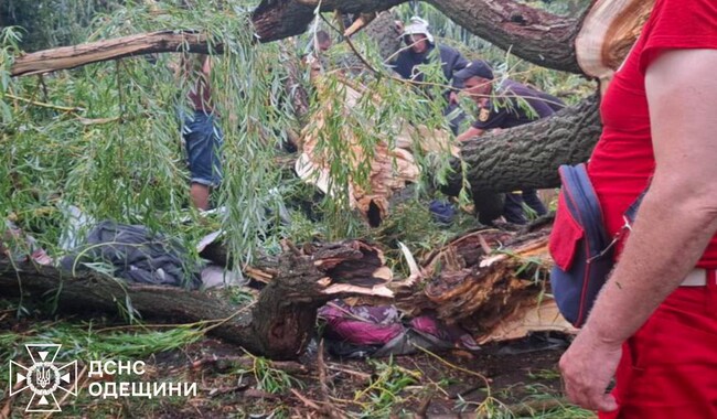 Один хлопець загинув, ще 4 дітей постраждали. Фото: facebook.com/DSNS.GOV.UA
