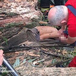 Один хлопець загинув, ще 4 дітей постраждали. Фото: facebook.com/DSNS.GOV.UA