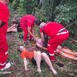 Один хлопець загинув, ще 4 дітей постраждали. Фото: facebook.com/DSNS.GOV.UA
