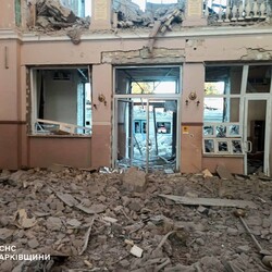 Атака на Лозовую 5 августа. Фото: t.me/dsns_telegram