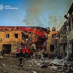 Атака на Лозовую 5 августа. Фото: t.me/dsns_telegram