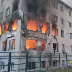 Російський удар по Харкову 18 серпня. Фото t.me/synegubov