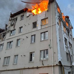 Російський удар по Харкову 18 серпня. Фото t.me/synegubov
