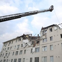 Російський удар по Харкову 18 серпня. Фото t.me/synegubov