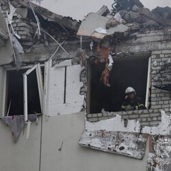 Російський удар по Харкову 18 серпня. Фото t.me/synegubov